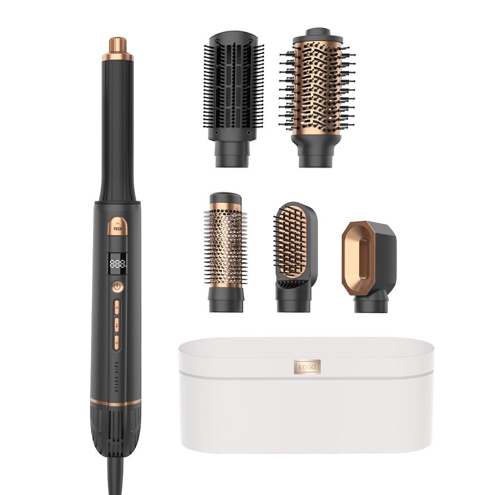 5in1 Multi Styler Hair Styling Tools Hair Dryer Set With Storage Bag For Beauty salon Equipment Travel Hair Dryer
