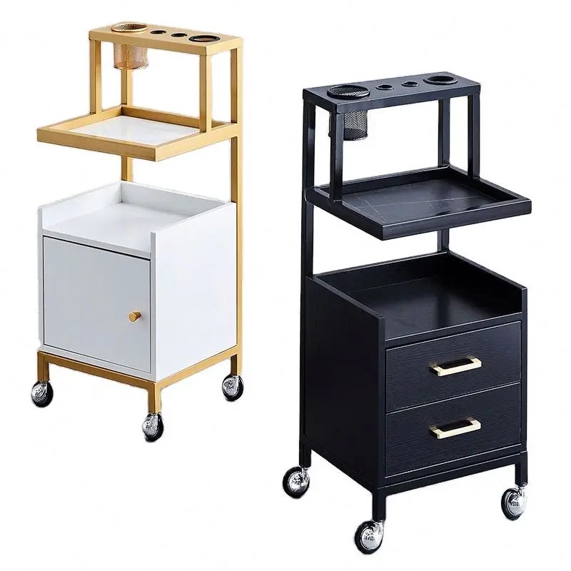 2023 JIYOU Hair Salon Styling Car Beauty Salon Tool Car Hair Salon Trolley