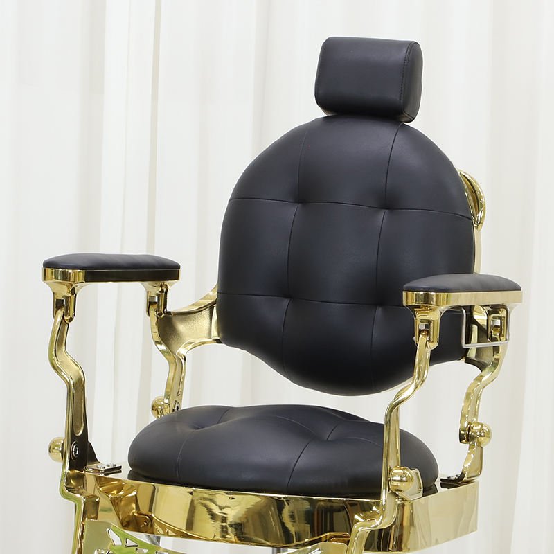 Multifunctional Lifting Vintage Heavy Duty Salon Barber Shop Reclining Hair Cut Hairdressing Salon Barber Chair For Men Hair