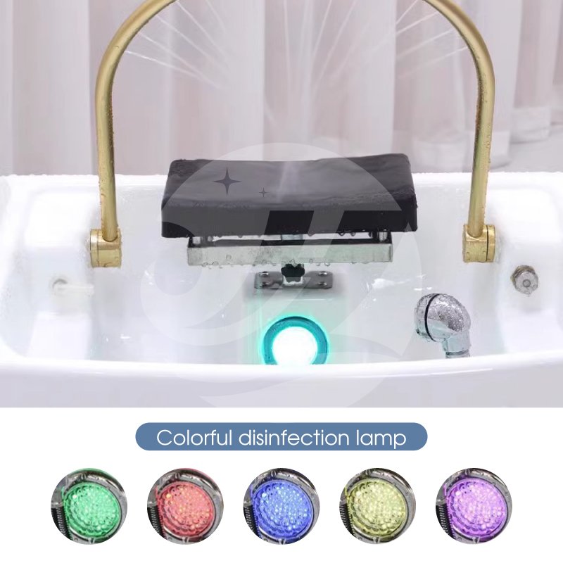 Modern Thai Massage Portable Shampoo bowl Salon Furniture Hair Washing Bed Accessories Mobile Free Water Shampoo Basin