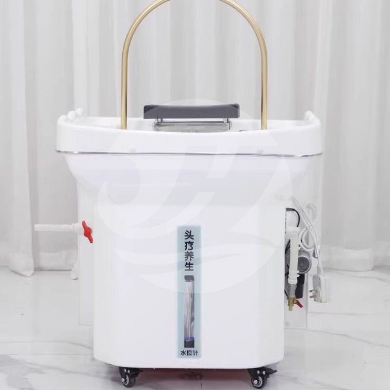 Modern Thai Massage Portable Shampoo bowl Salon Furniture Hair Washing Bed Accessories Mobile Free Water Shampoo Basin