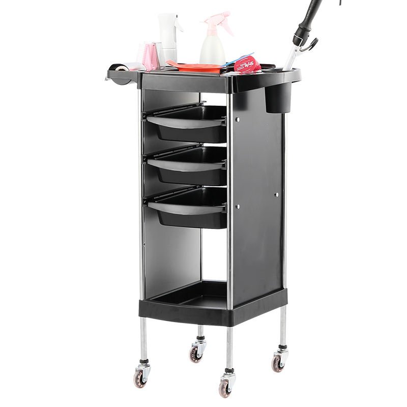 Barber Shop Hairdressing Tool Holder Styling Tools color salon spa beauty Storage Cart Trolley Cart Rolling