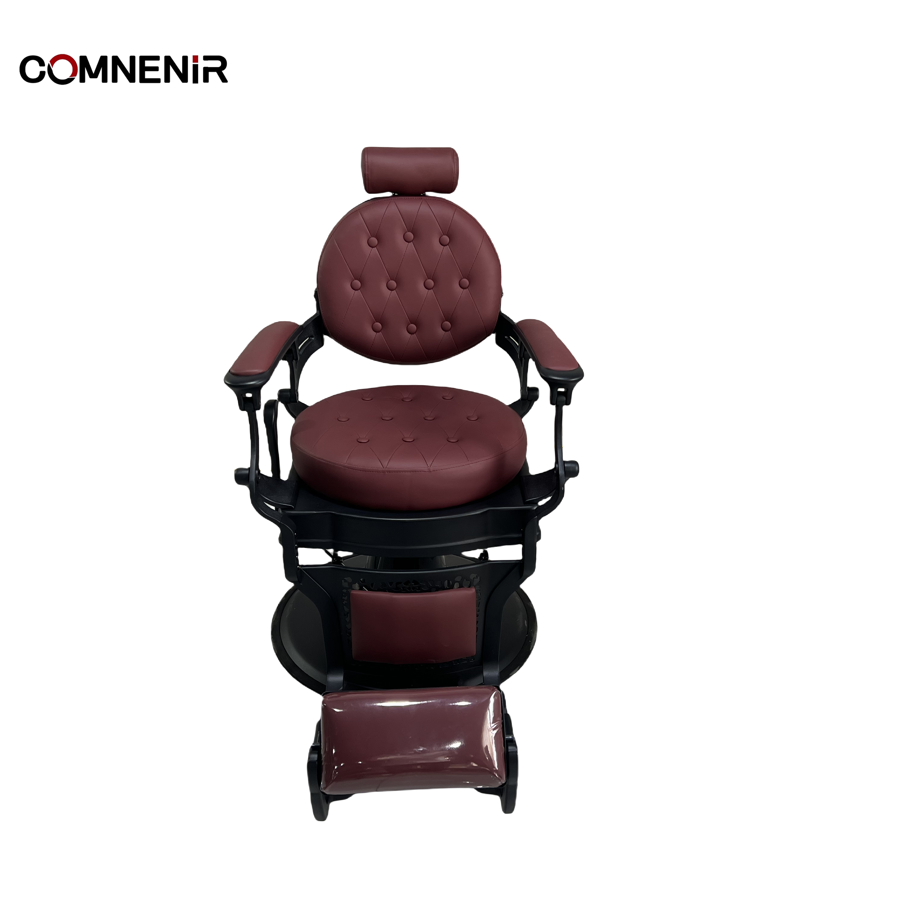 Modern White Adjustable Hair Cutting Chair for Barber Shop & Beauty Salon Technicians' Furniture