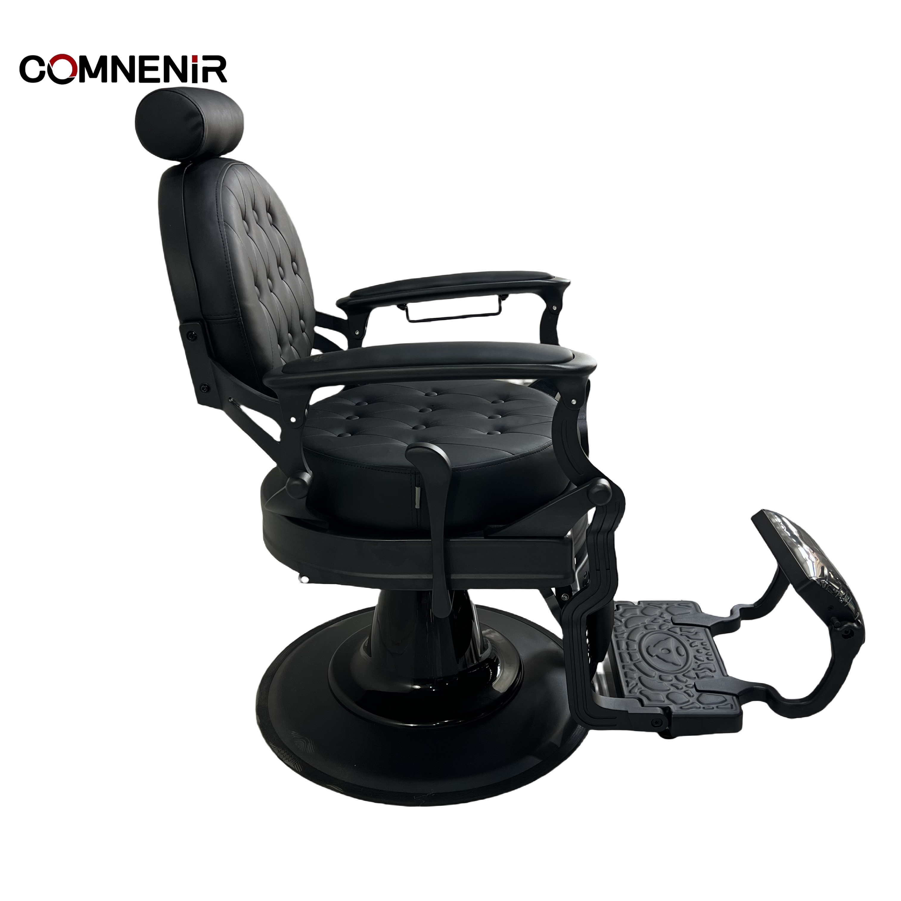 Modern White Adjustable Hair Cutting Chair for Barber Shop & Beauty Salon Technicians' Furniture