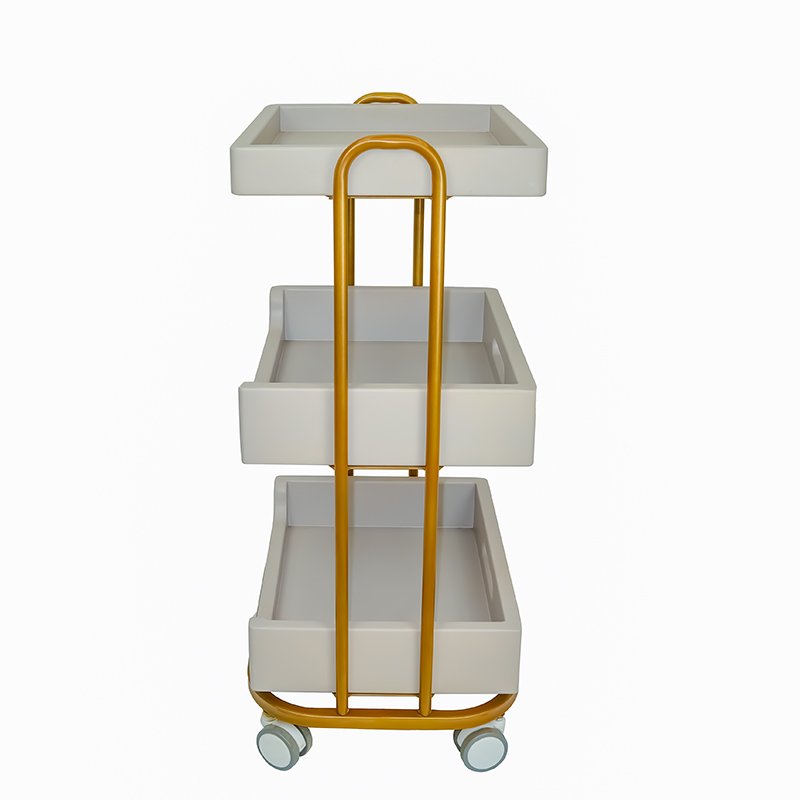 Markdown Sale Deluxe Edition Beauty Salon Trolley Floor-Standing Multi-layer Mobile Storage Trolley Beauty Studio Cart