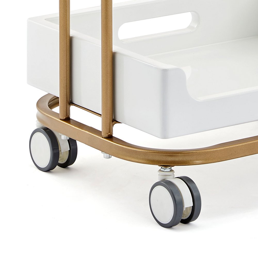 Markdown Sale Deluxe Edition Beauty Salon Trolley Floor-Standing Multi-layer Mobile Storage Trolley Beauty Studio Cart