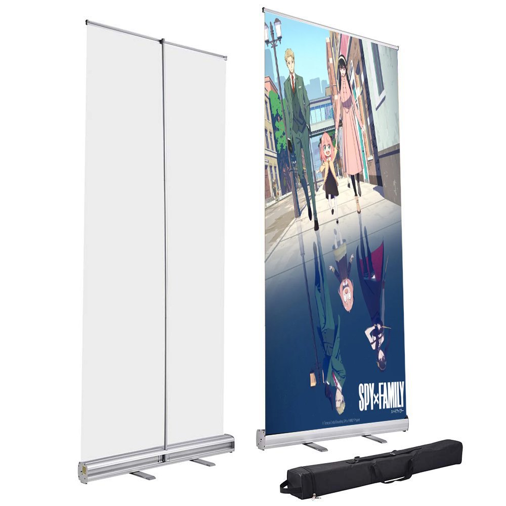 Wholesale Excellent Aluminum Pop Up Banner Stand for Anime Exhibition Marketing Banner Display Promotional Banner