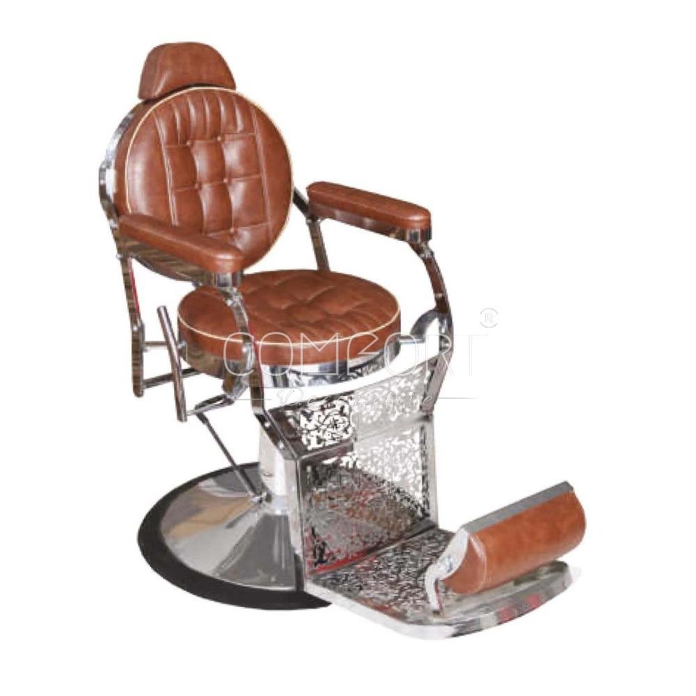 Luxury Modern Barber Chair Salon Furniture with Aluminium Material for Barber Shop Application