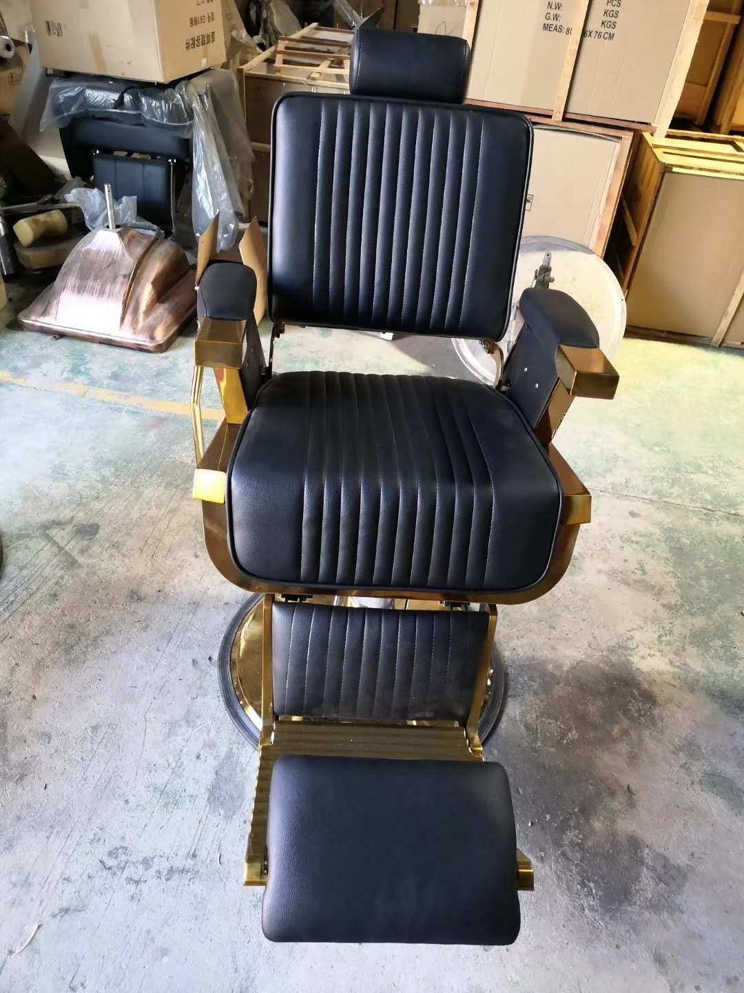 Vintage barbershop equipment sillas de peluquera chairs for barber shop