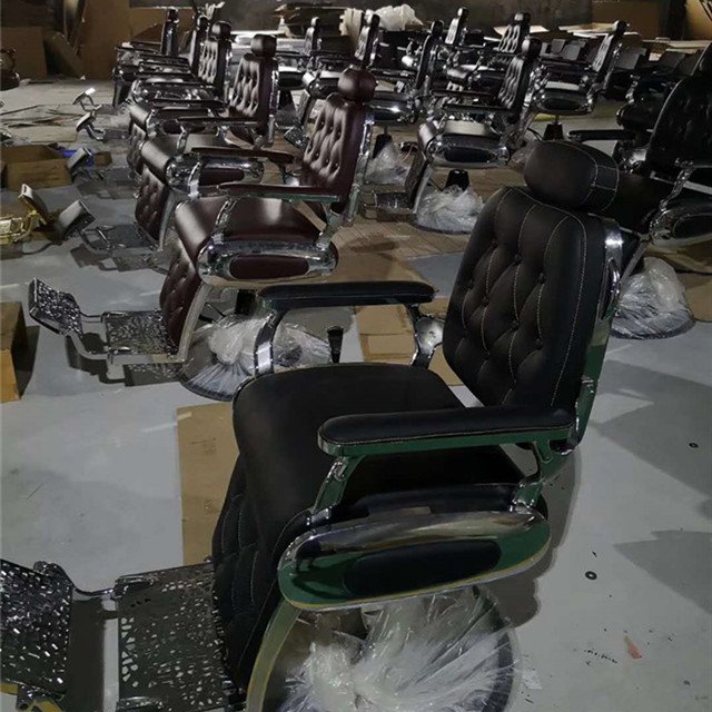Vintage barbershop equipment sillas de peluquera chairs for barber shop