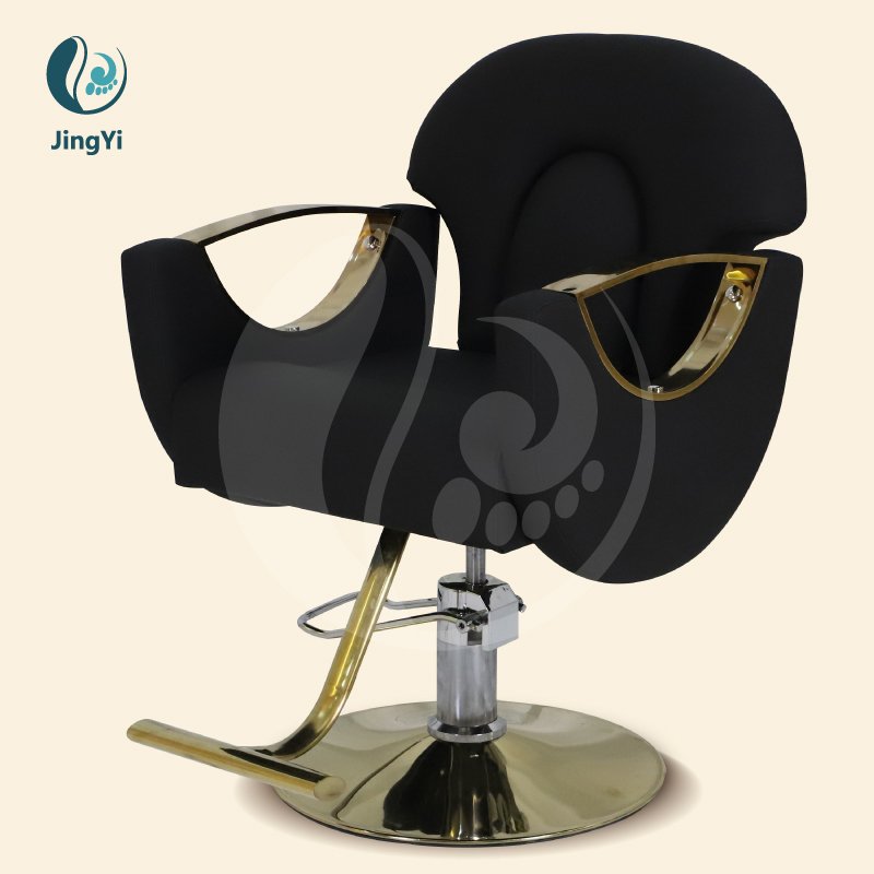 Professional Custom Hydraulic Salon Hair Stylist Chair Hairdressing Workshop Barber Chairs Reclinable For Hair Cutting