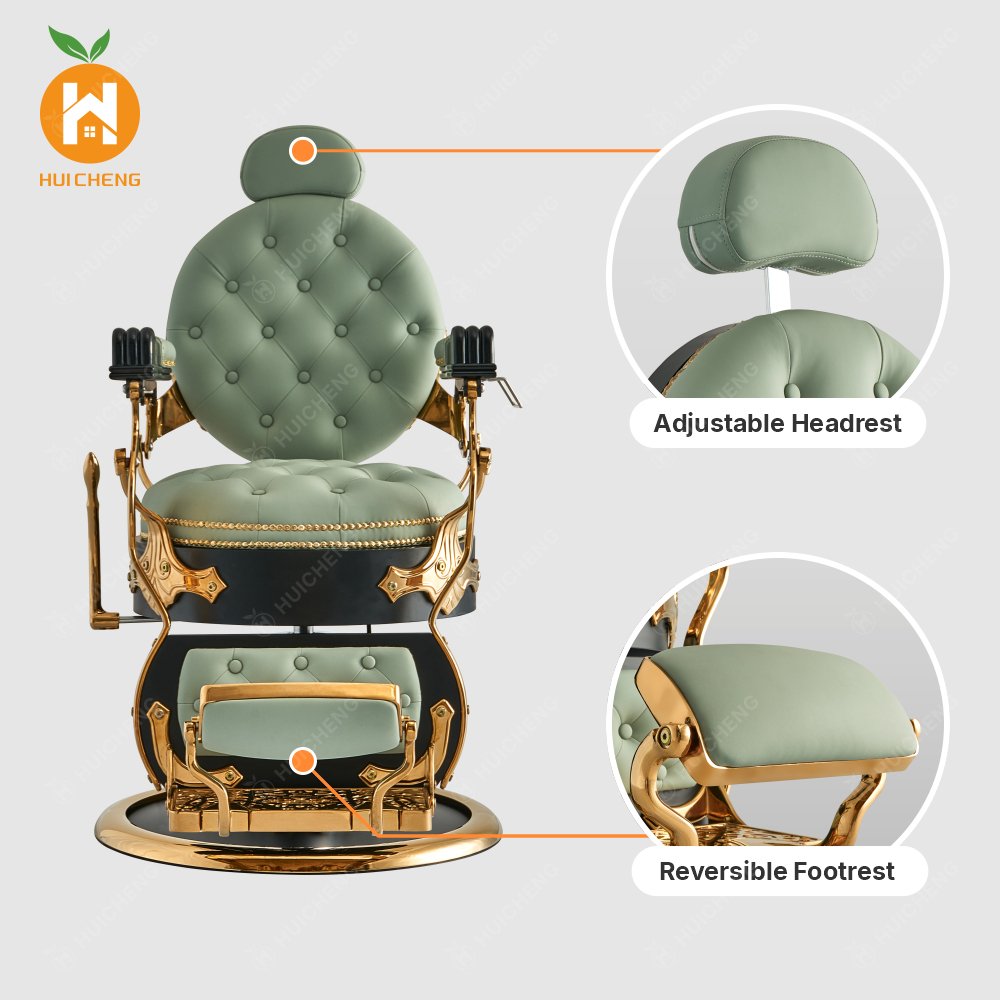 Salon Furniture Reclining Pump Hairdressing Barber Chairs BC8829C