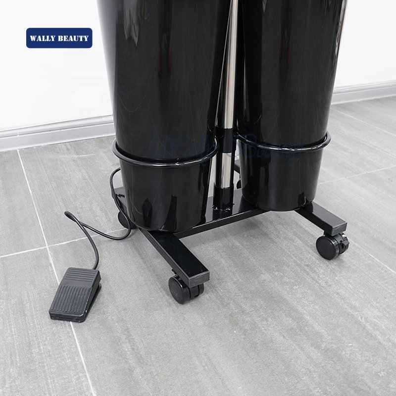 Wally Beauty Adjustable Shampoo Bowl Chair For Barber Shop Portable Head Spa Sink Hospital Home Shampoo Basin