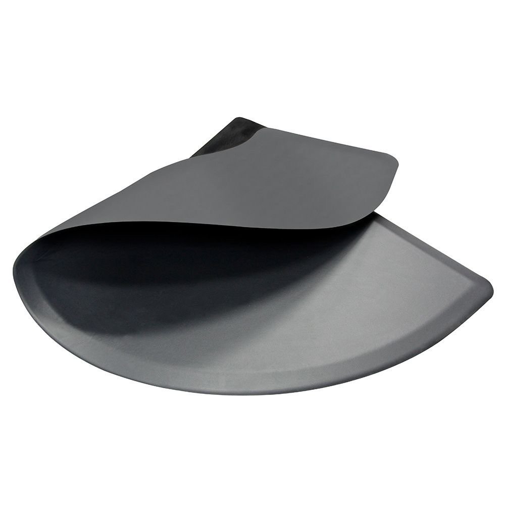 High Quality Black Silicone Chair Mat Durable Mat Barber Shop Floor Chair Mat