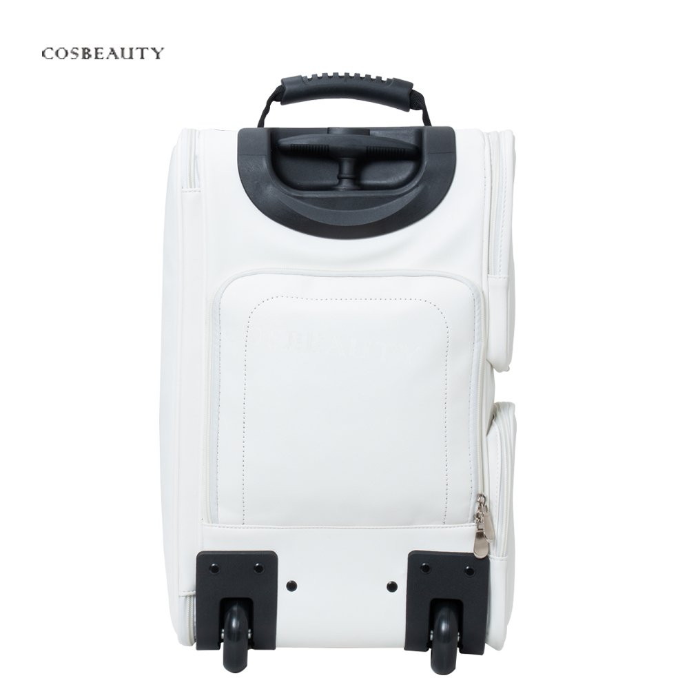 Makeup Artist Brush Bag With Wheels Hair Vanity Cosmetic Beauty Makeup Case Pouch Box Bag