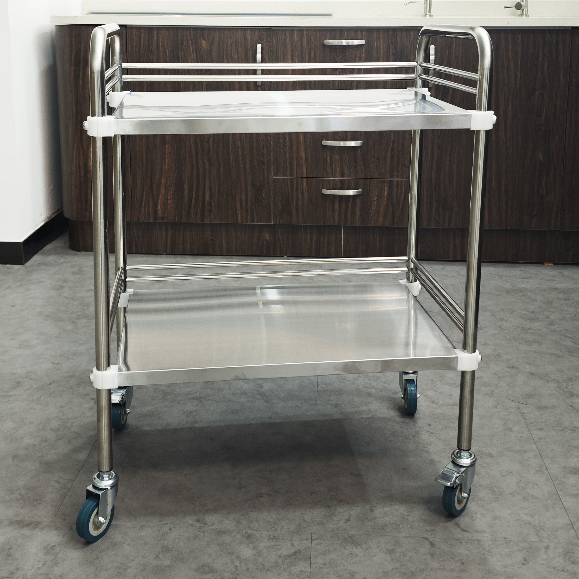 Stainless Steel Medical trolley Cart For Hospital Or Clinic Hospital trolley Cart Mobile Customer Make Many Colors