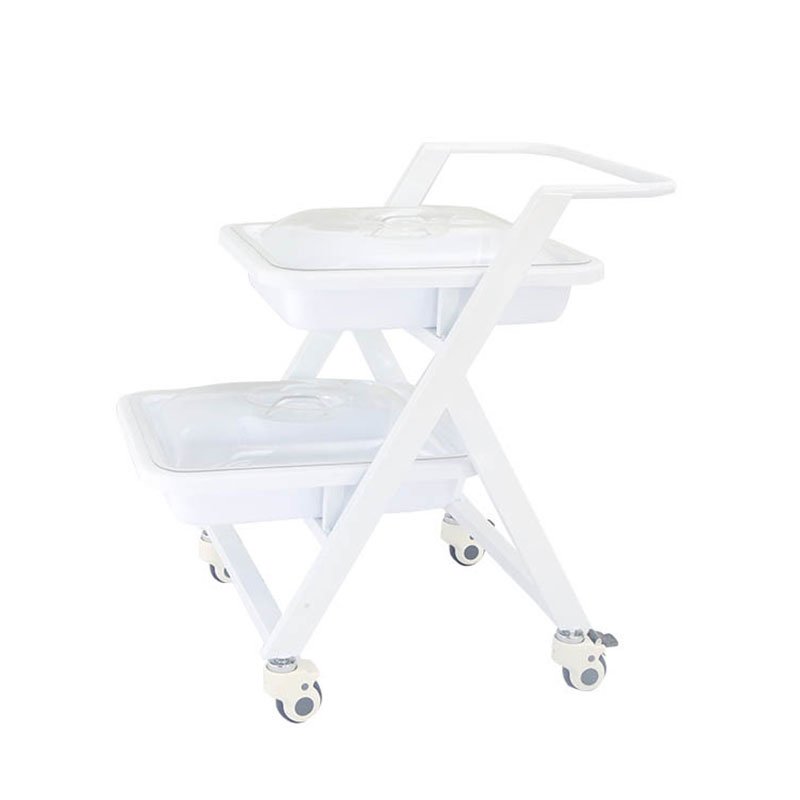 Medical Equipment Transfer ABS Tray Gastrointestinal Endoscope Cart Medicine Vehicle Trolley