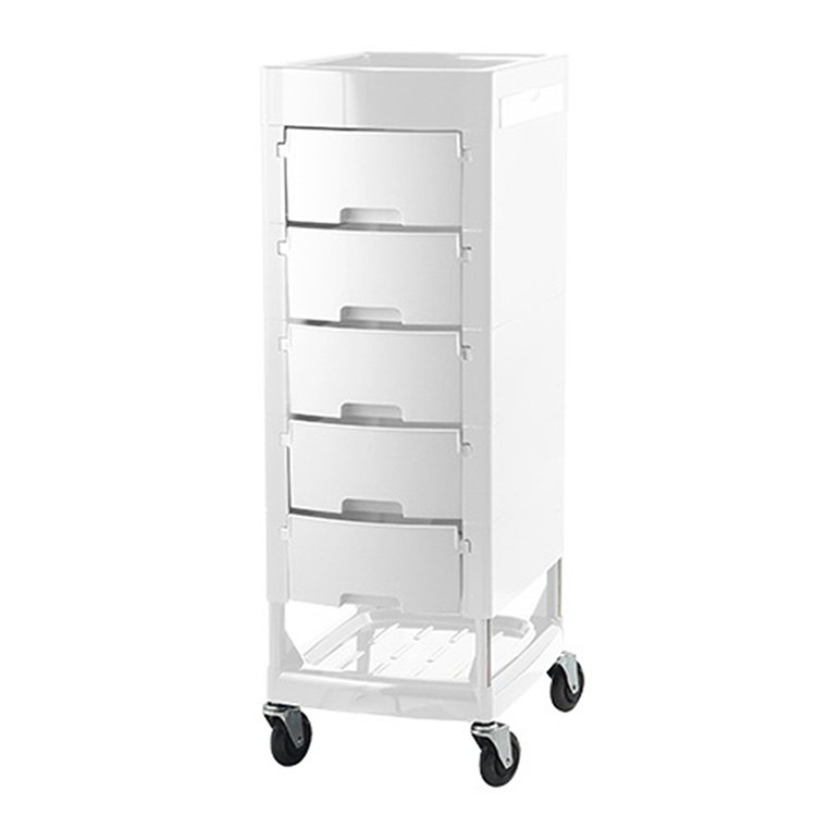 KISEN pink hairdressing beauty salon trolley spa tool with drawer