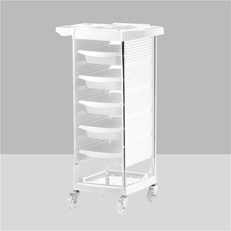 KISEN pink hairdressing beauty salon trolley spa tool with drawer