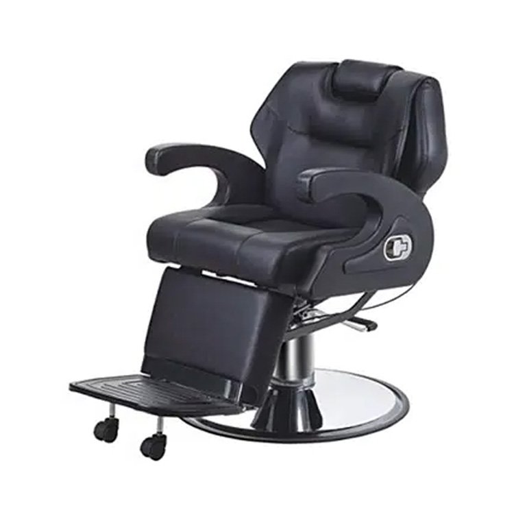 hair dresser chairs salin salon chair genuine leather 2023 furniture set barber chair for men wood