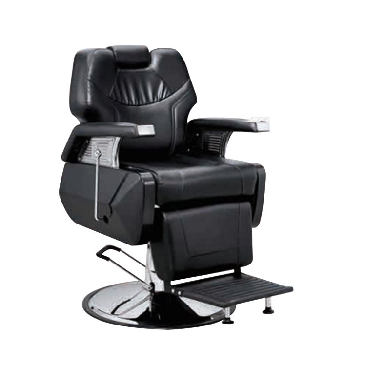 hair dresser chairs salin salon chair genuine leather 2023 furniture set barber chair for men wood