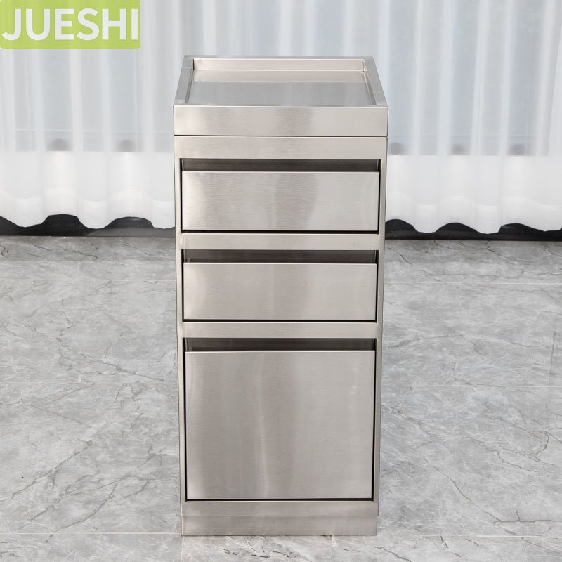 JUESHI Wooden Cabinet For Storing Beauty Tools Salon Equipment Cabinet With Tools Beauty Salon Special Tool Cabinet With Drawer