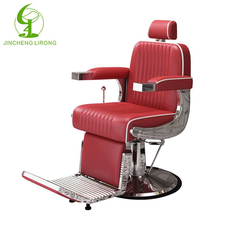 JINCHENG Fashion Salon Chair Vintage Reclining Hair Equipment Hydraulic Styling Chair Barber Chairs Salon Furniture Modern 1 Set
