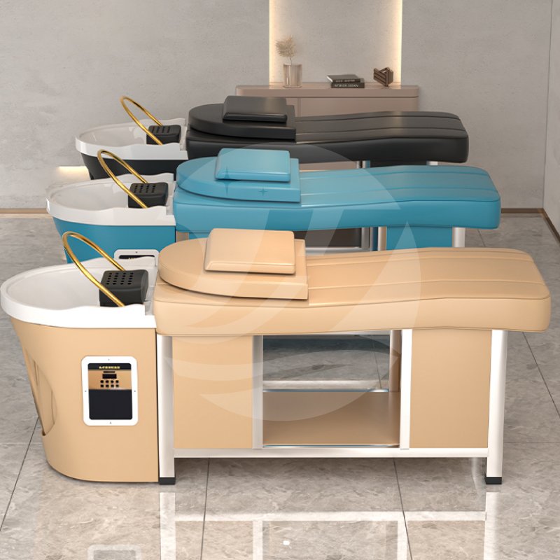 Multifunctional Salon Japanese Hair Spa Washing head chair spa Therapy Thai steam bowl headspa Shampoo massage Bed