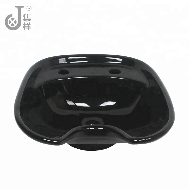 White and Black JX025 Hair Salon Shampoo Hair Dressing Shampoo Basin Chabrasssh Unit Beauty Salon Furniture Modern Ceramic