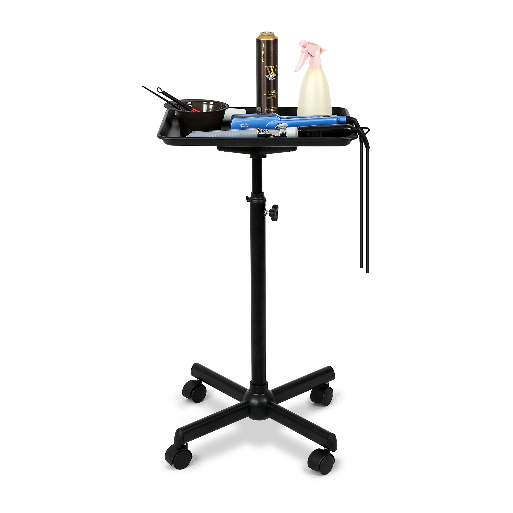 Wholesale Beauty supplies gold hair Dye stand for salon furnishings
