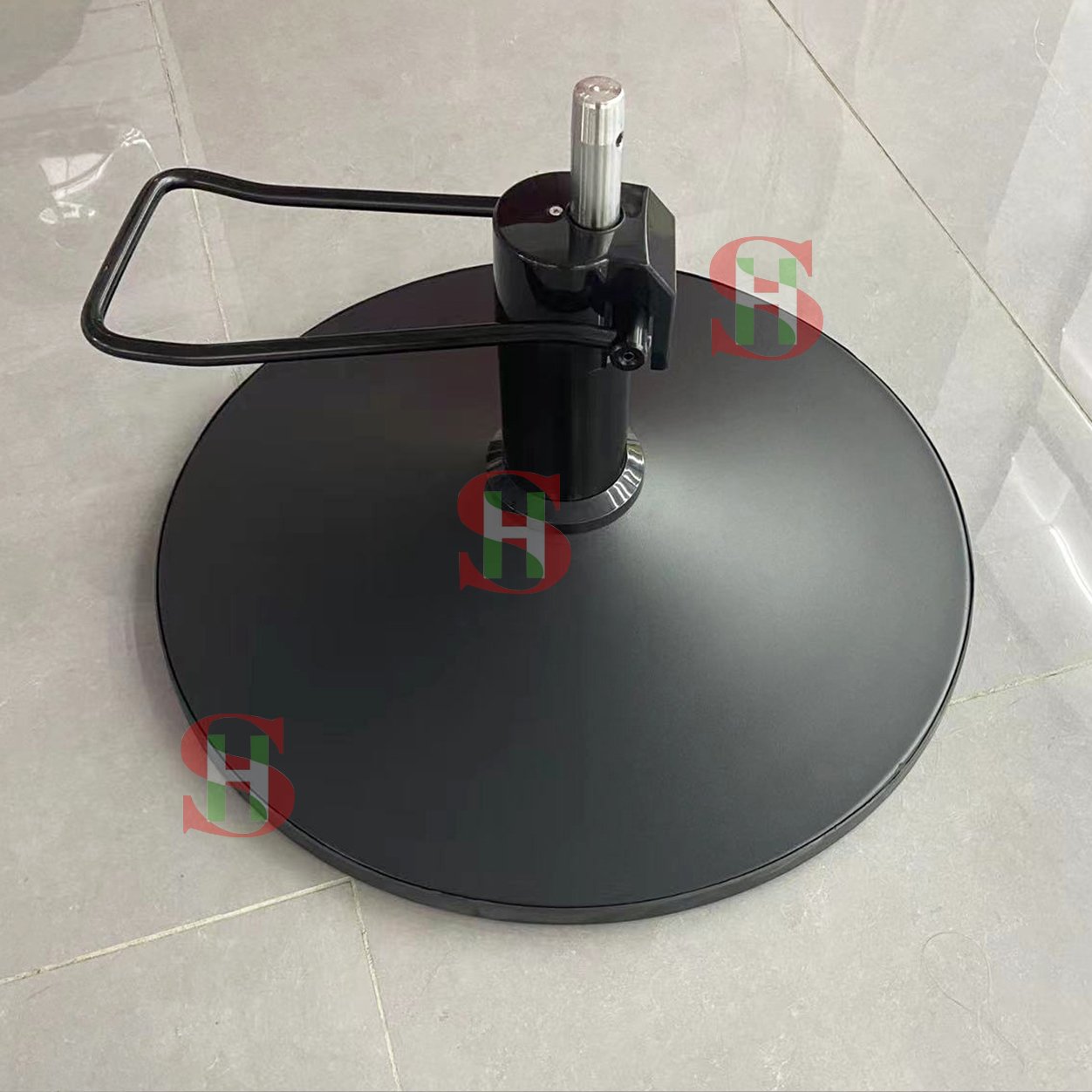Wholesale Barber Chair Parts Accessories Hydraulic Pump Black Base Equipment for Salon Chairs Beauty Salon