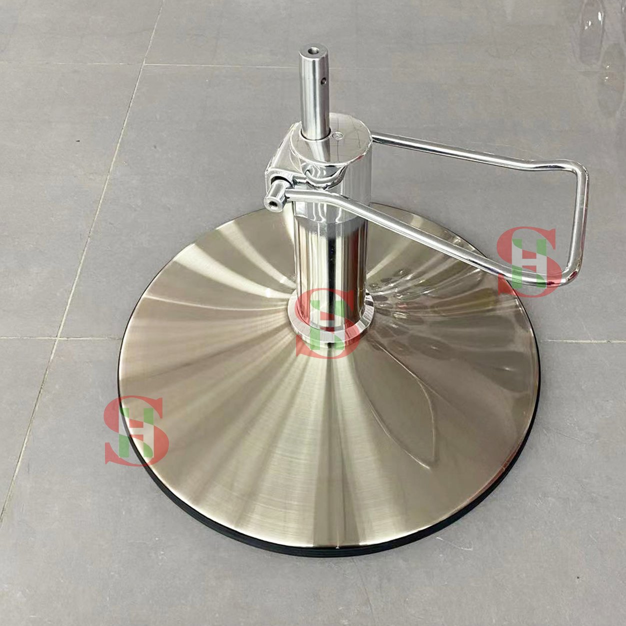 Wholesale Barber Chair Parts Accessories Hydraulic Pump Black Base Equipment for Salon Chairs Beauty Salon