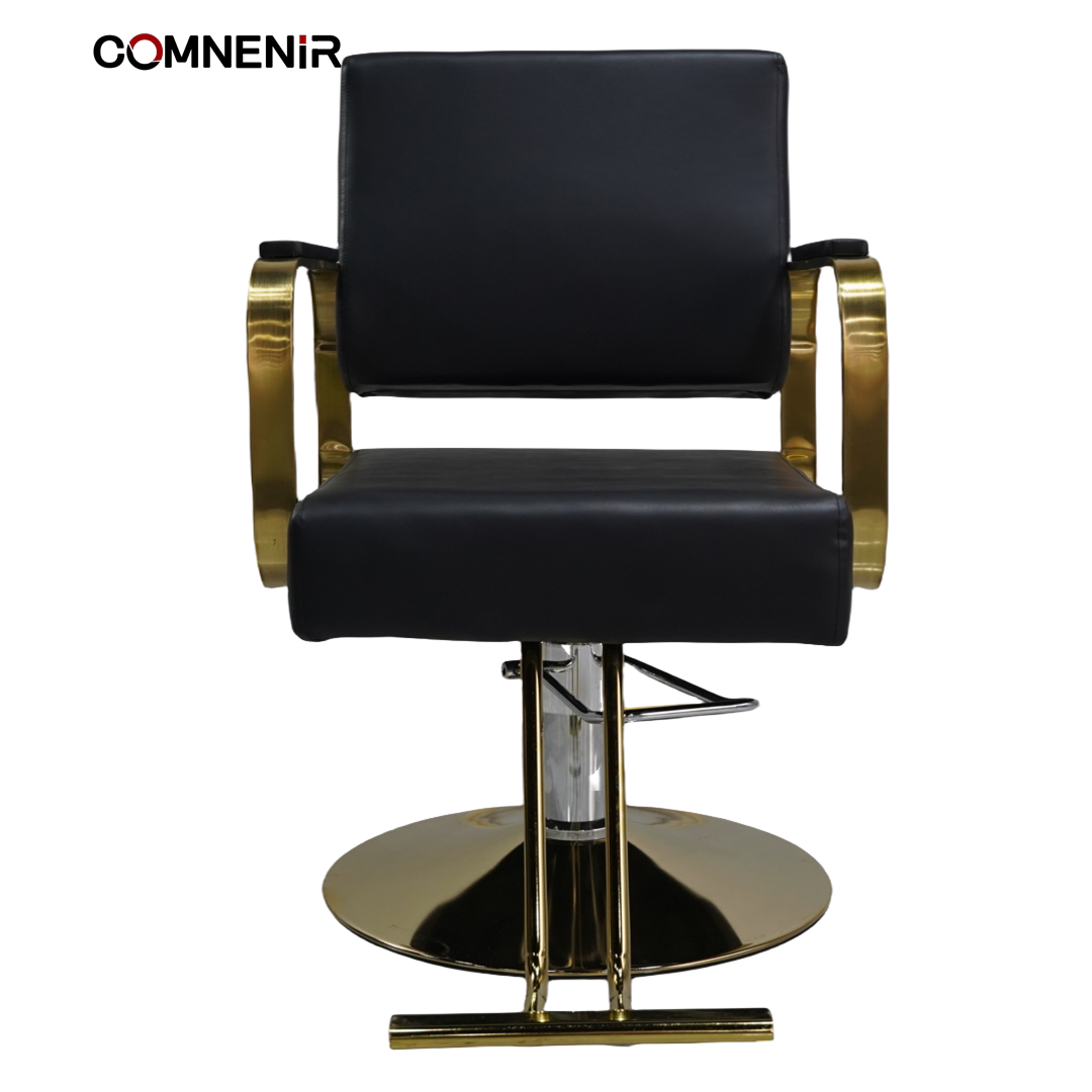 Barber Shop Style Beauty Hair and Nail Salon Furniture Stylish Chair for Haircut and Nail Services
