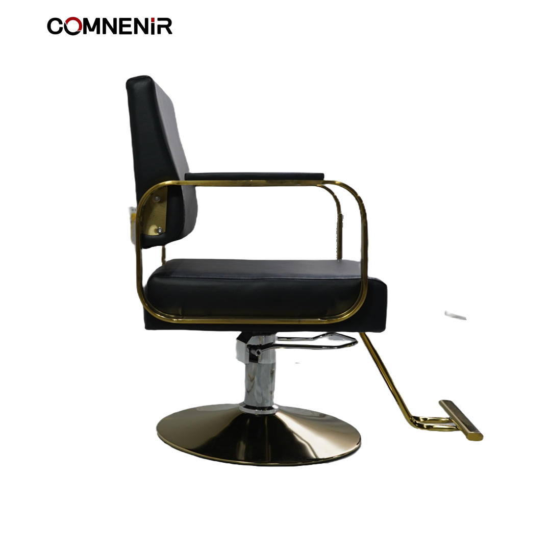 Barber Shop Style Beauty Hair and Nail Salon Furniture Stylish Chair for Haircut and Nail Services