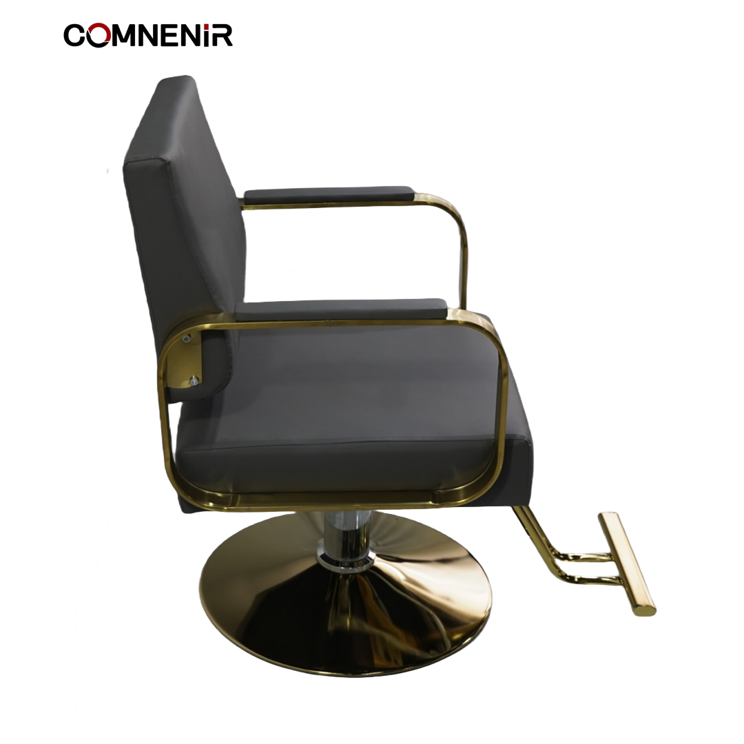 Barber Shop Style Beauty Hair and Nail Salon Furniture Stylish Chair for Haircut and Nail Services