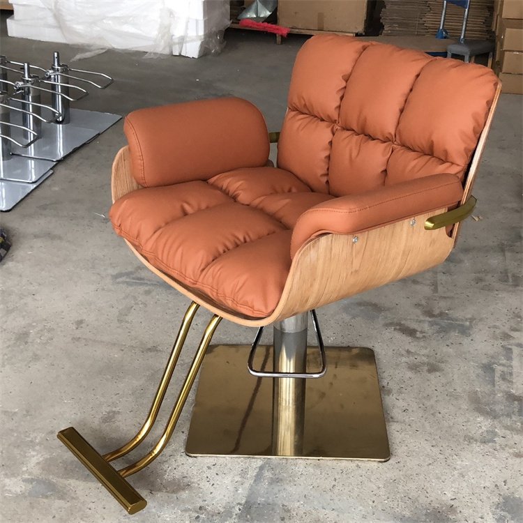 Siman hairdressing high quality barber chair salon beauty styling equipment salon tall vintage styling chair synthetische ledaer