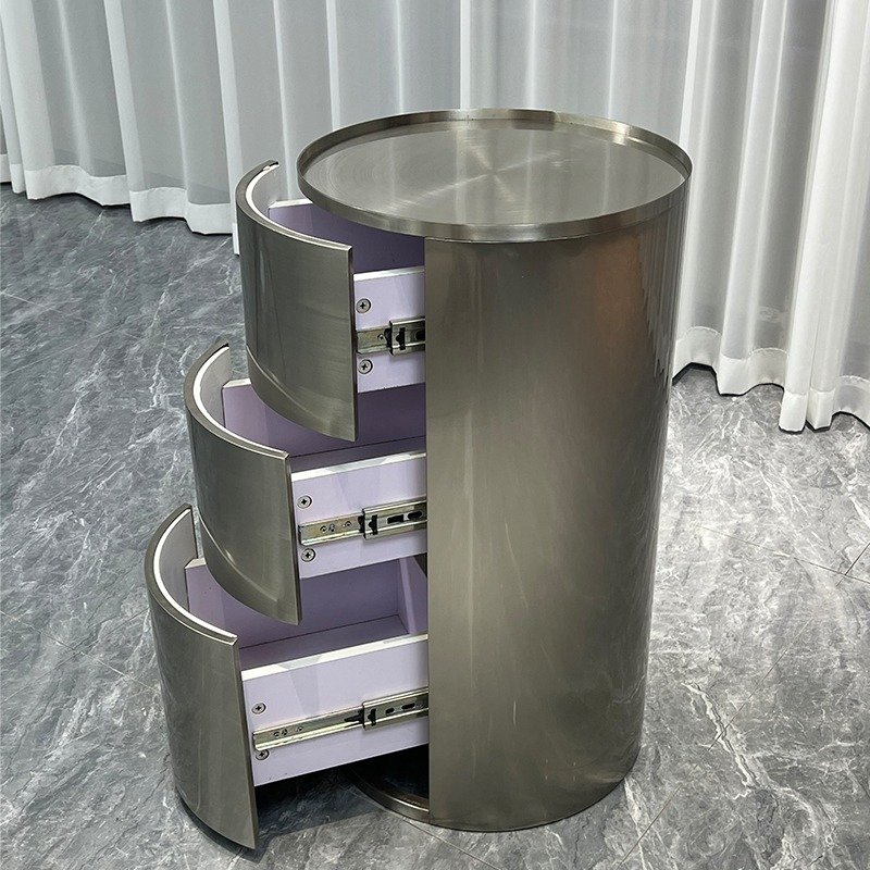 Factory Price Modern Cart high quality salon furniture hairdressing trolley Stainless steel metal beauty salon trolley