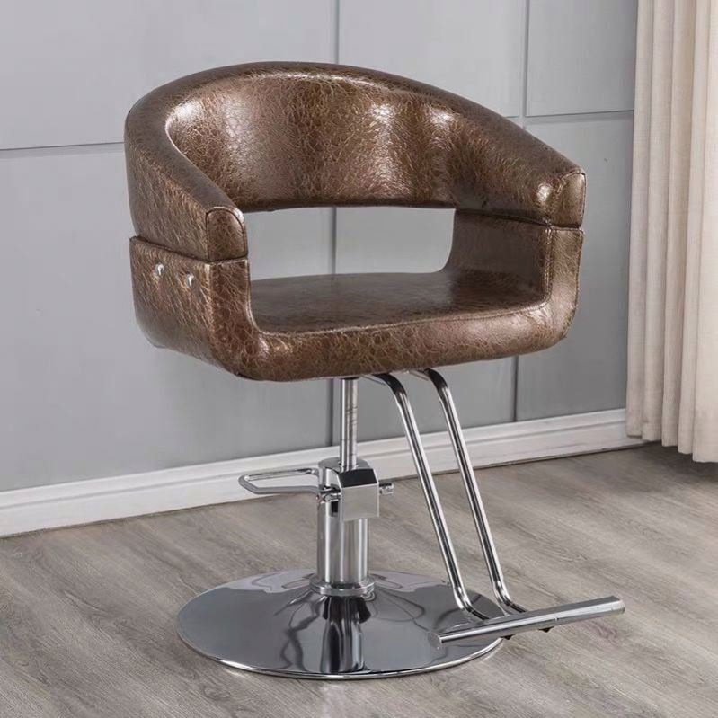 Cheap Colour Hairdressing Equipment Comfortable Styling Salon Furniture Classic Hair Salon Barber Chair Leather Barber Chair