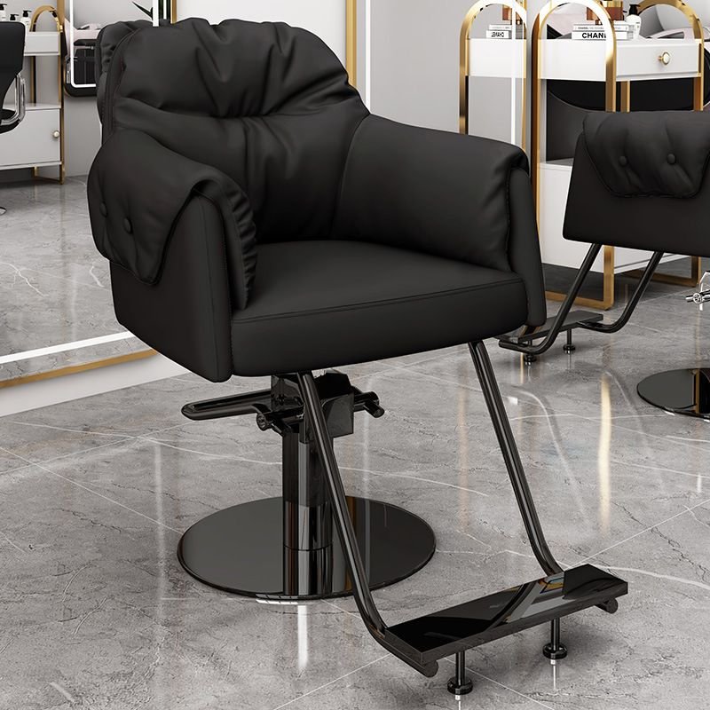 Hot Selling stainless steel salon furniture modern barber chairs Beauty Chair Stylish Design Adjustable Height