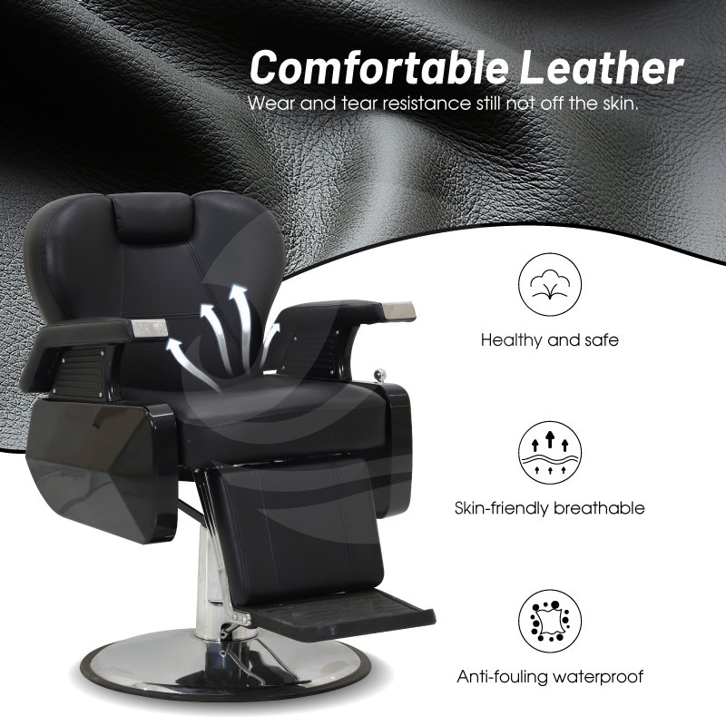 Wholesale factory price salon chair hair salon furniture adjustable hydraulic barber chair hairdressing equipment for sale