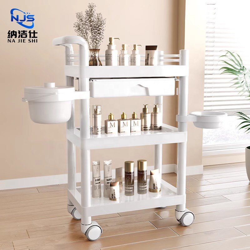 Beauty Salon Special Cart Movable Storage Multifunctional Multi-layer Cart