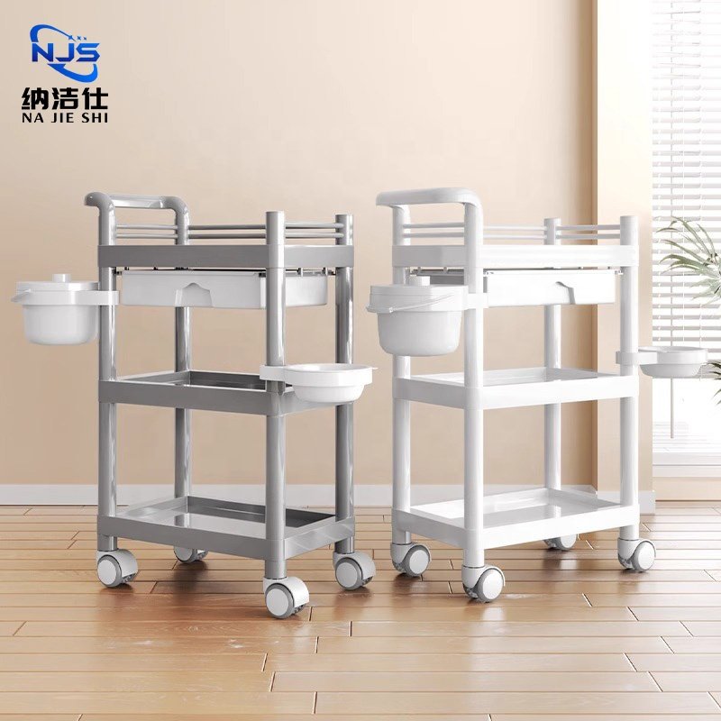 Beauty Salon Special Cart Movable Storage Multifunctional Multi-layer Cart
