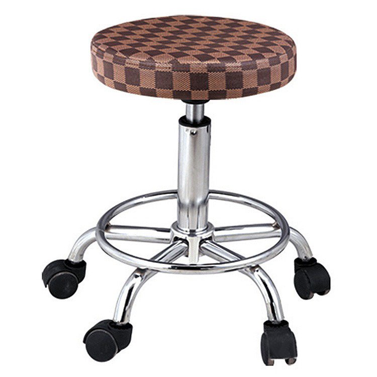 Salon Furniture Beauty Stool Nail Barber Shop Hairdressing Salon Chair Rotating Lifting Round Stool Pulley Salon Stool