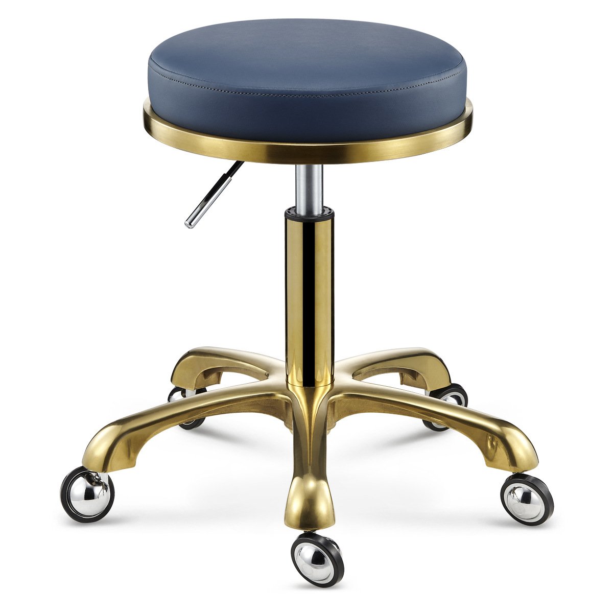 Salon Furniture Beauty Stool Nail Barber Shop Hairdressing Salon Chair Rotating Lifting Round Stool Pulley Salon Stool