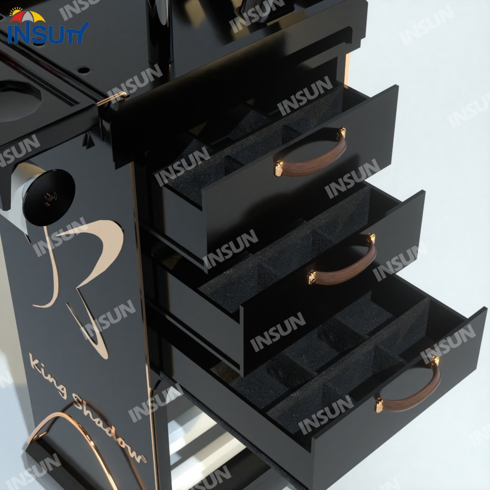 2024 New Design Hot sale hair salon trolley and beauty salon trolley for salon furniture