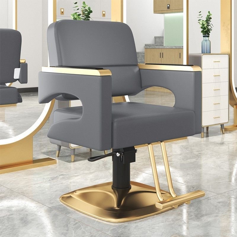Wholesale Lift Rotating Fashion Hair Cutting Seat Beauty Salon Dainty Hairdressing Barber Chair