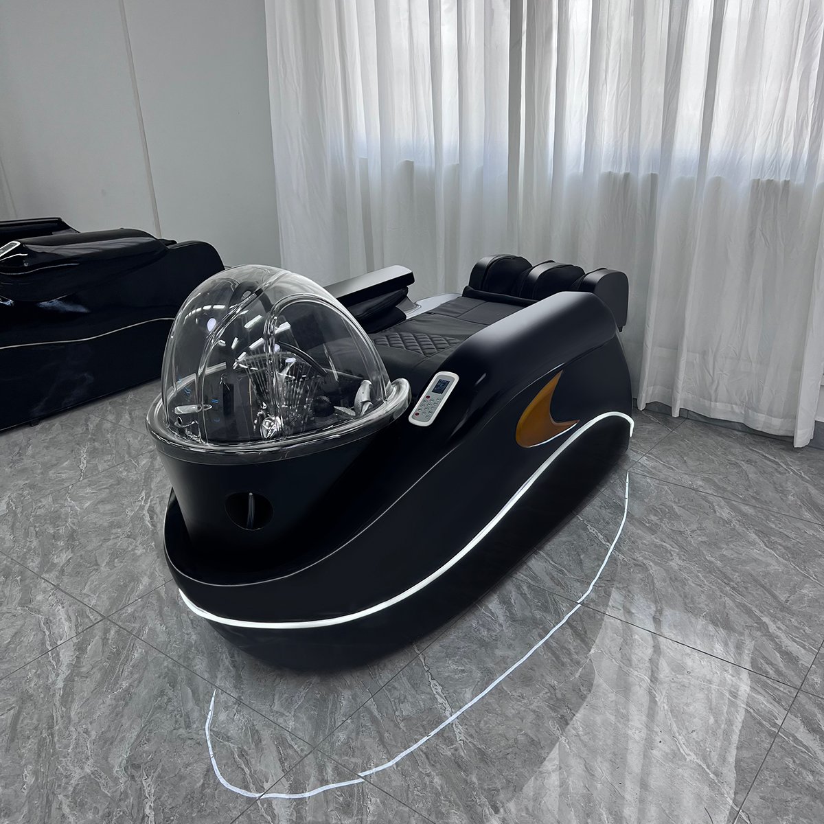 Electric Head Spa Treatment Therapy Water Circulation Full Body Massage Shampoo Bed Hair Washing Chair Head Spa Shampoo Bed