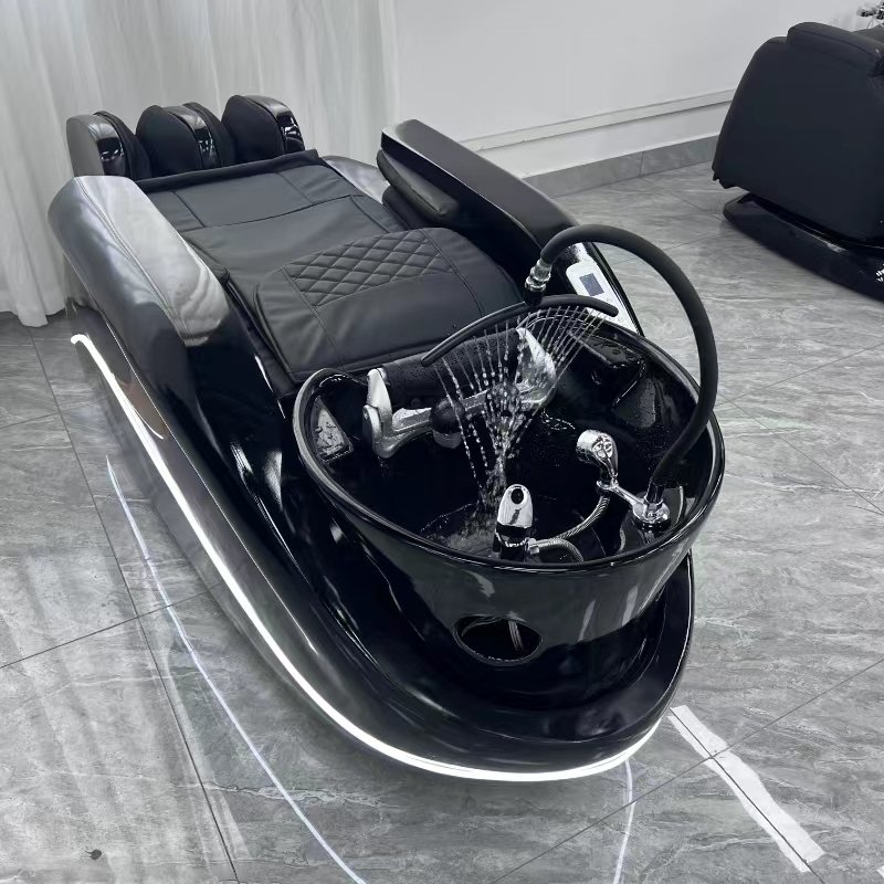 Electric Head Spa Treatment Therapy Water Circulation Full Body Massage Shampoo Bed Hair Washing Chair Head Spa Shampoo Bed