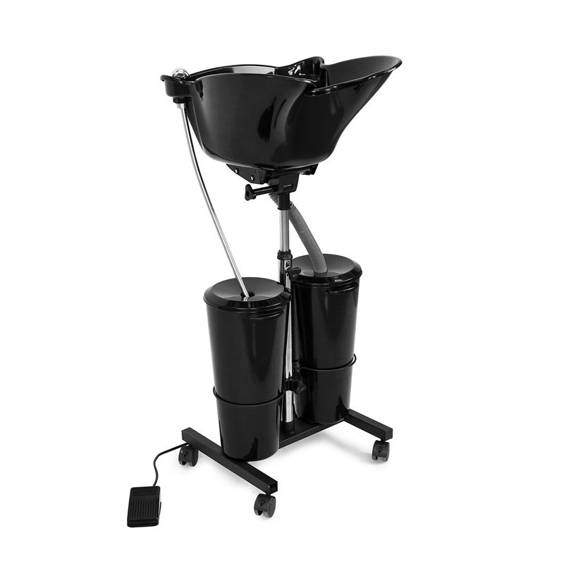 Danao T0142-296B Ceramic Hair Basin Mobile Salon Equipment Easy to Clean Perfect for All Ages Suitable for Professional Settings