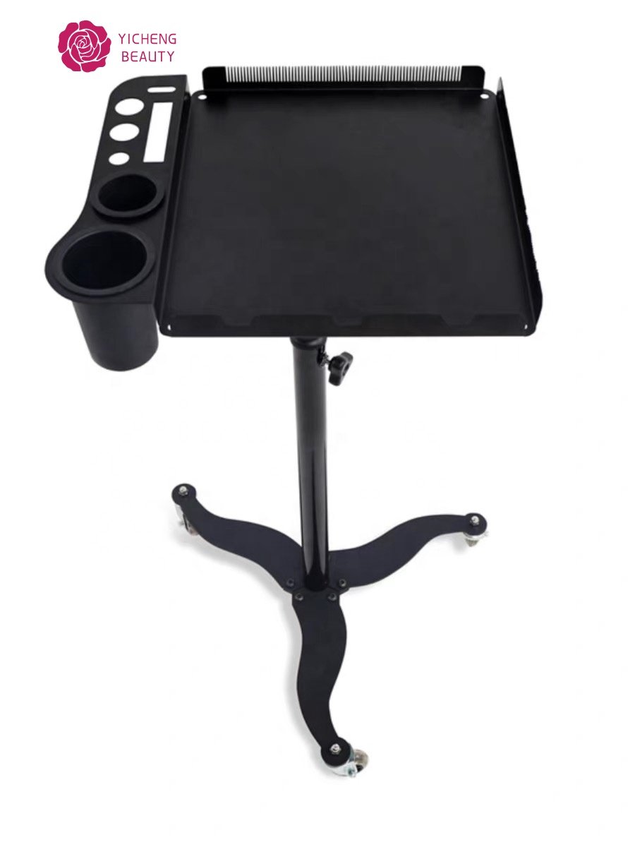 Yicheng Beauty 2024 High performance hair pieces storage tool cart hair salon professional hair cart trolley bus for sale